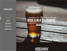 Tablet Screenshot of hideawayaurora.com